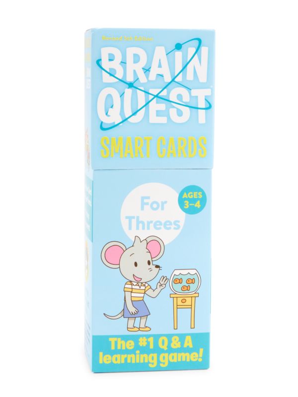 Workman Publishing ?Brain Quest For Threes Smart Cards